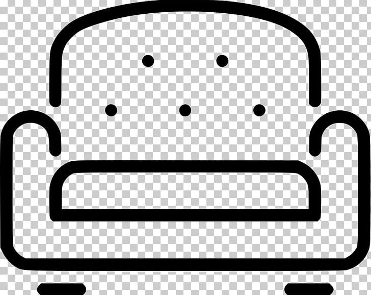 Couch Furniture Computer Icons Living Room Seat PNG, Clipart, Apartment, Area, Black And White, Cars, Computer Icons Free PNG Download