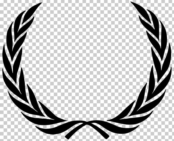 Laurel Wreath Bay Laurel Olive Wreath PNG, Clipart, Academic, Bay Laurel, Beak, Black And White, Cherry Laurel Free PNG Download