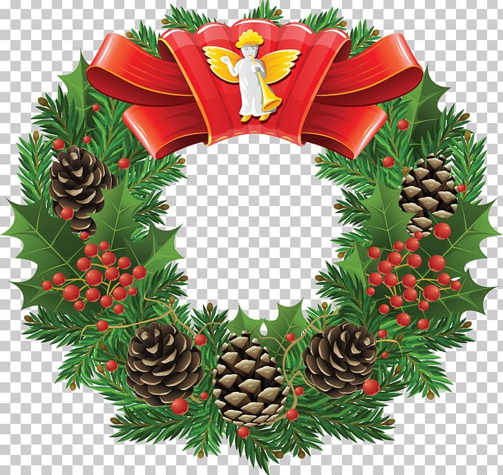 Santa Claus Christmas Wreath PNG, Clipart, Christmas, Christmas And Holiday Season, Christmas Card, Christmas Decoration, Christmas Ornament Free PNG Download