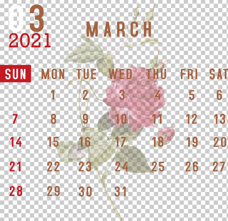 March 2021 Printable Calendar March 2021 Calendar 2021 Calendar PNG, Clipart, 2021 Calendar, Biology, Floral Design, Flower, Geometry Free PNG Download
