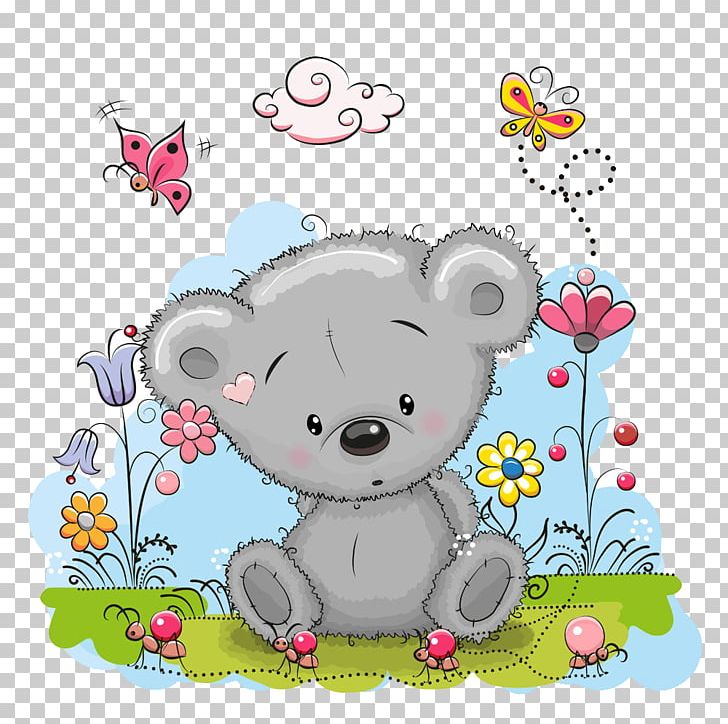 Teddy Bear Cuteness Cartoon PNG, Clipart, Animals, Art, Blue, Carnivoran, Cartoon Free PNG Download