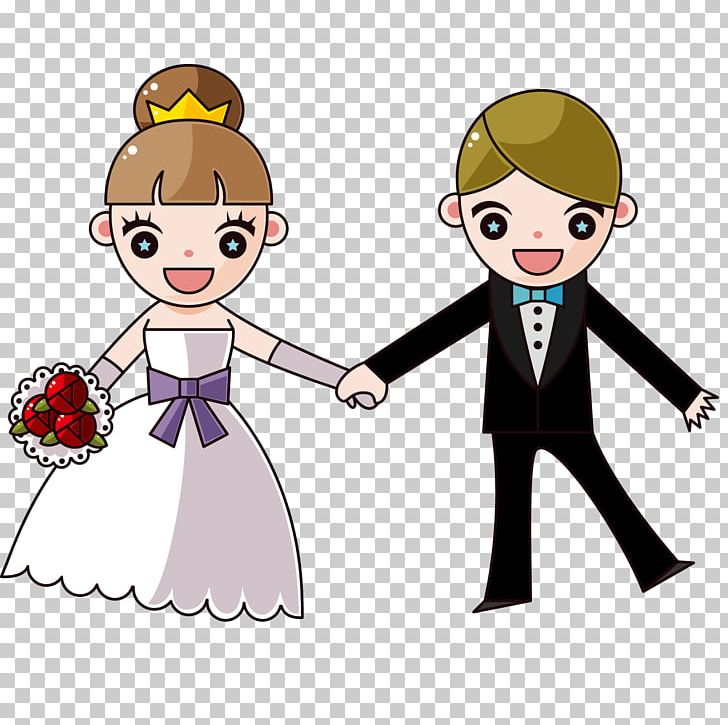 Wedding Invitation Cartoon Illustration PNG, Clipart, Boy, Bride, Business Man, Child, Comics Free PNG Download