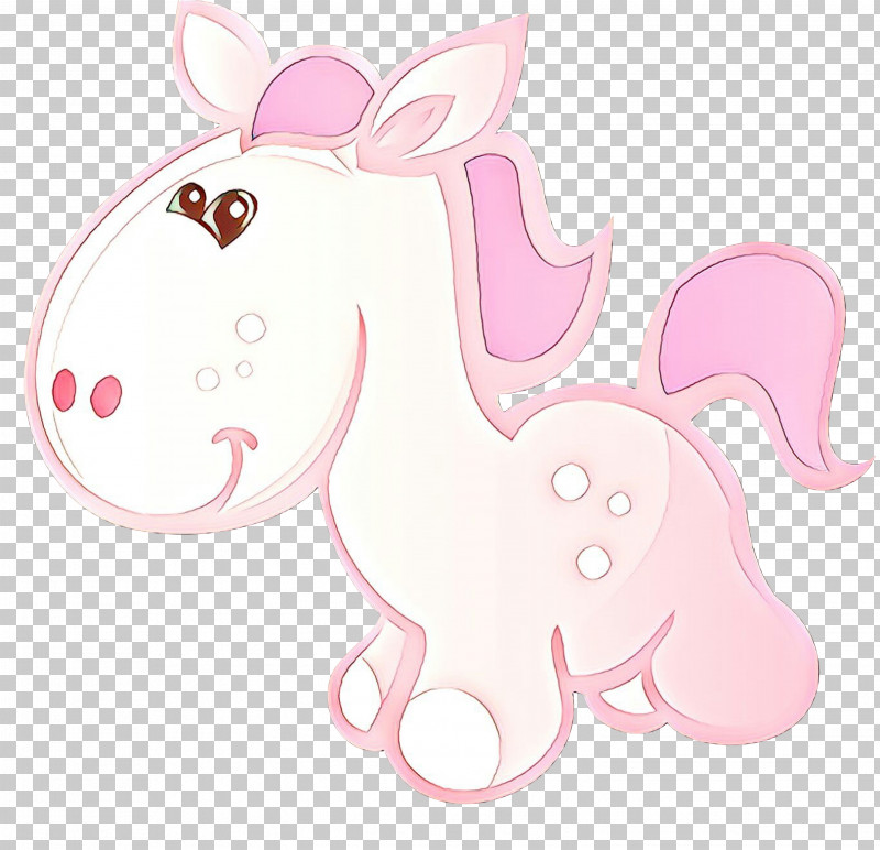 Pink Cartoon Nose Mane Snout PNG, Clipart, Animal Figure, Cartoon, Horse, Mane, Nose Free PNG Download