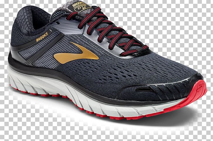 Brooks Women's Adrenaline GTS 18 Running Shoes Brooks Adrenaline Gts 18 Brooks Men's Adrenaline GTS 18 Grey/Blue/Black PNG, Clipart,  Free PNG Download