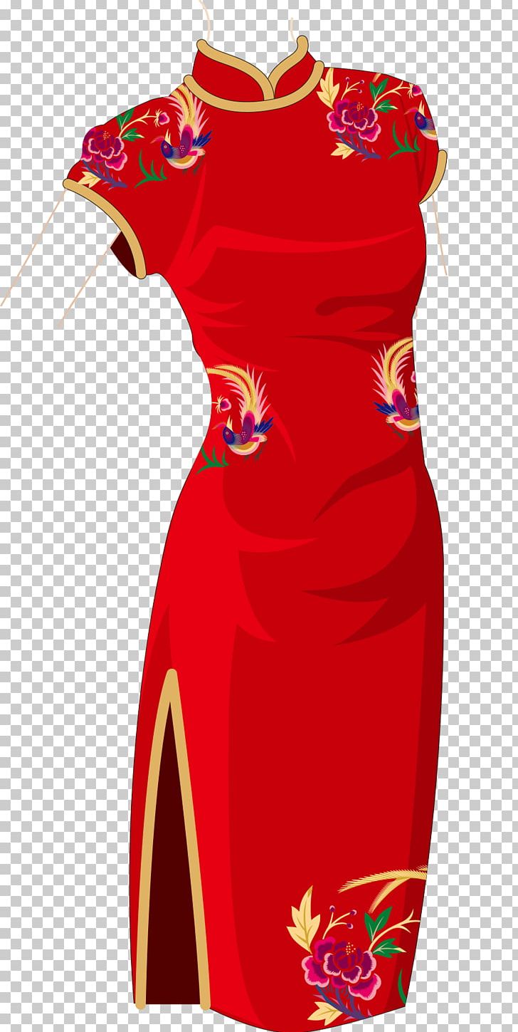 Designer Cheongsam PNG, Clipart, Adobe Illustrator, Chinese Border, Chinese Cheongsam, Chinese New Year, Chinese Style Free PNG Download