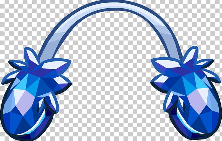 Club Penguin Entertainment Inc Earmuffs Blue Crystal PNG, Clipart, Animals, Artwork, Blue, Body Jewelry, Club Penguin Free PNG Download