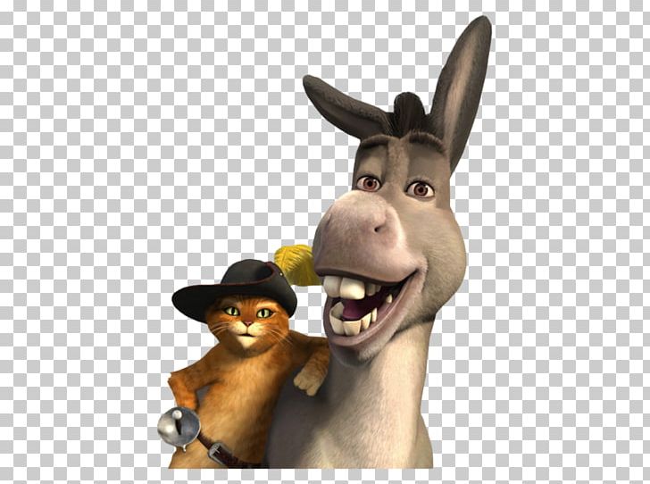 Donkey Puss in Boots Shrek The Musical Shrek Film Series, donkey, animals,  fictional Character png