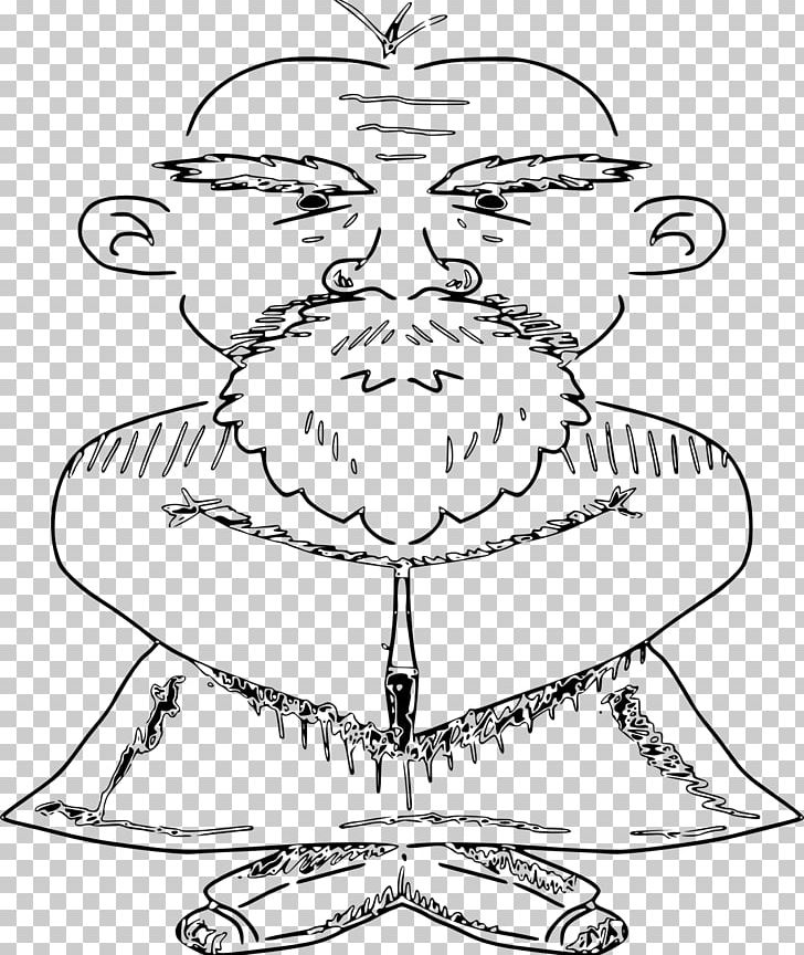 Drawing Father Christmas PNG, Clipart, Angle, Art, Artwork, Beard, Bearded Man Free PNG Download