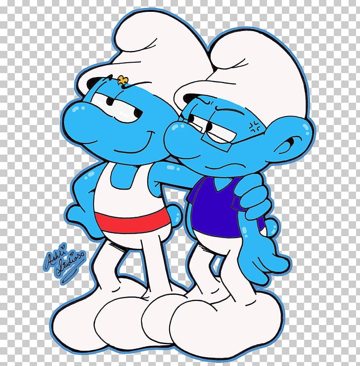 Hefty Smurf The Smurfette Brainy Smurf Clumsy Smurf PNG, Clipart, Animal Figure, Area, Art, Artwork, Black And White Free PNG Download