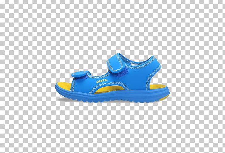 Slipper Sandal Blue Shoe Anta Sports PNG, Clipart, Anta, Aqua, Azure, Baby Boy, Black Free PNG Download