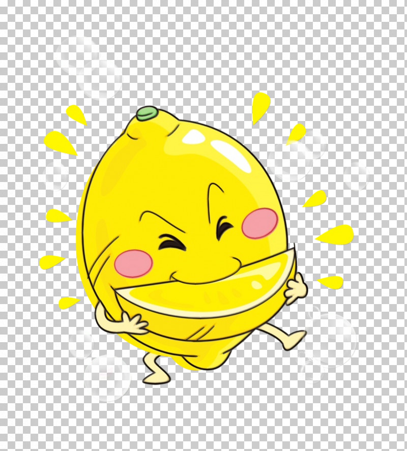 Smiley Yellow Meter Fruit PNG, Clipart, Fruit, Meter, Paint, Smiley, Watercolor Free PNG Download