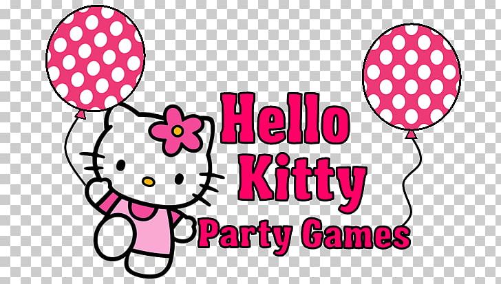 Hello Kitty Online Party Game PNG, Clipart, Area, Bachelorette Party, Balloon, Birthday, Circle Free PNG Download