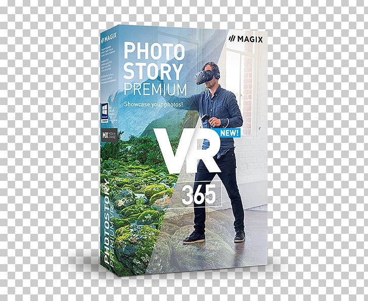 Magix Fotostory Virtual Reality Samsung Gear VR Photo Story PNG, Clipart, Advertising, Banner, Brand, Computer Software, Display Advertising Free PNG Download