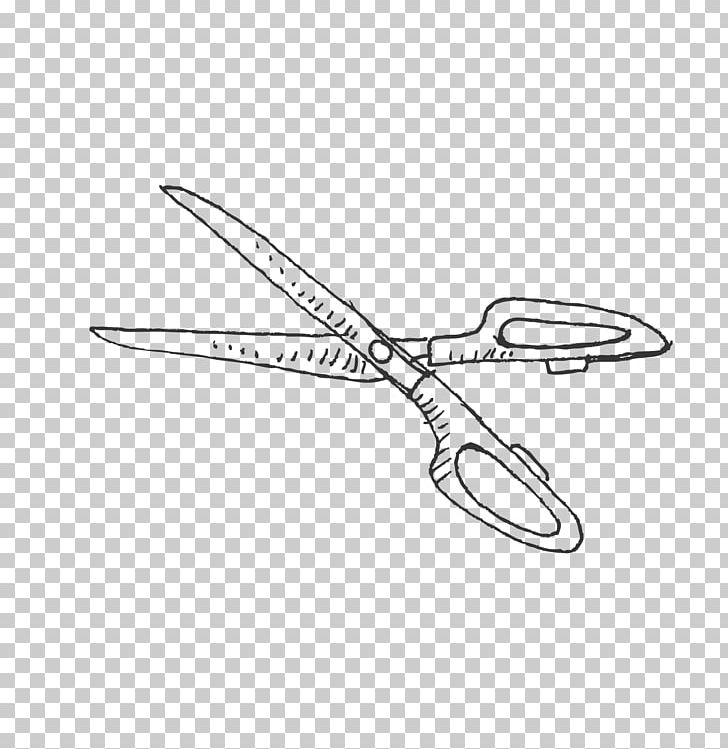 Scissors Drawing Fork Tool PNG, Clipart, Angle, Area, Black And White, Cartoon, Cartoon Scissors Free PNG Download