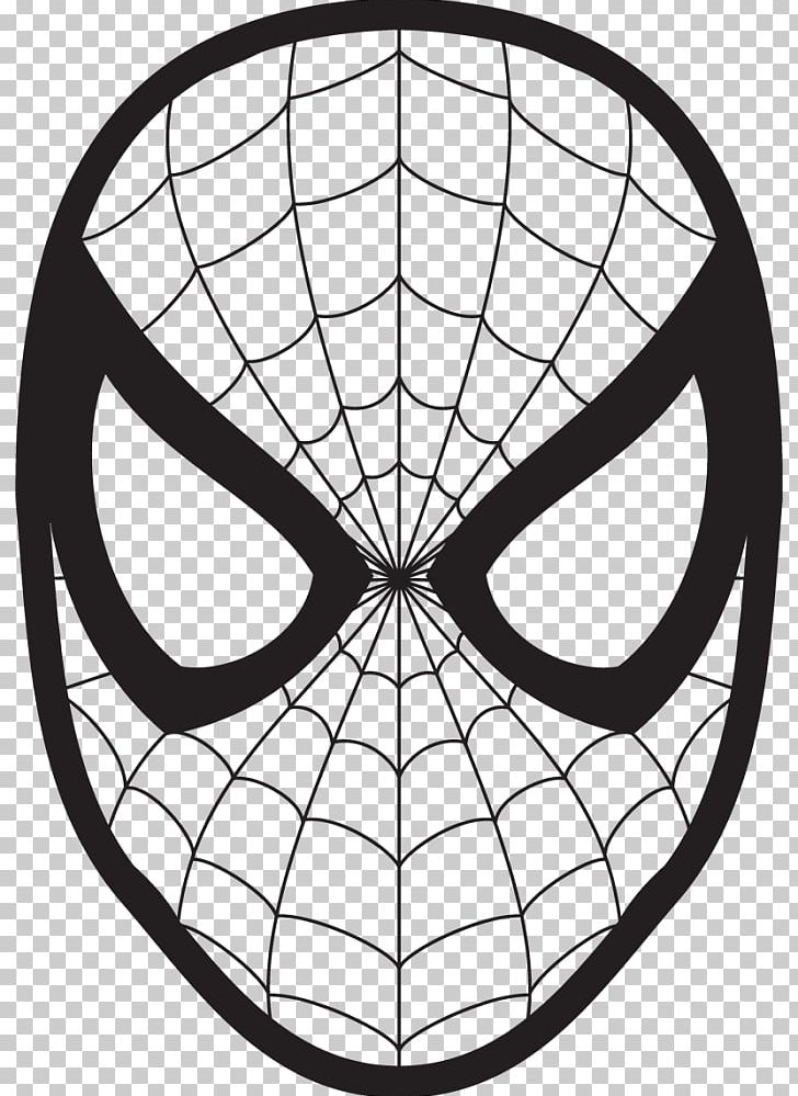 Spider-Man Coloring Book Mask Venom Child PNG, Clipart, Adult, Area, Black And White, Child, Circle Free PNG Download