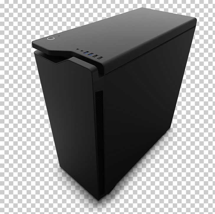 Computer Cases & Housings Nzxt Personal Computer Tablet Computers PNG, Clipart, Angle, Atx, Black, Computer, Computer Cases Housings Free PNG Download