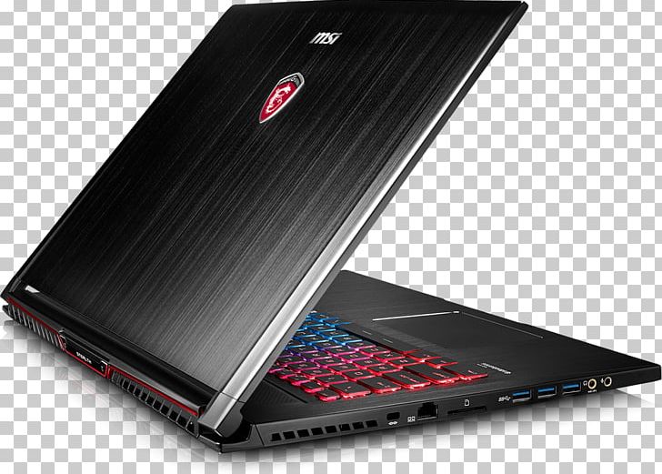 Laptop Intel Kaby Lake MSI GS73VR Stealth Pro PNG, Clipart, Computer, Computer Hardware, Electronic Device, Electronics, Gam Free PNG Download
