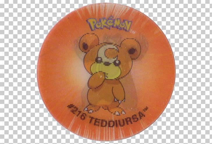 Teddiursa Pokémon PNG, Clipart, Dishware, Fantasy, Orange, Plate, Pokemon Free PNG Download