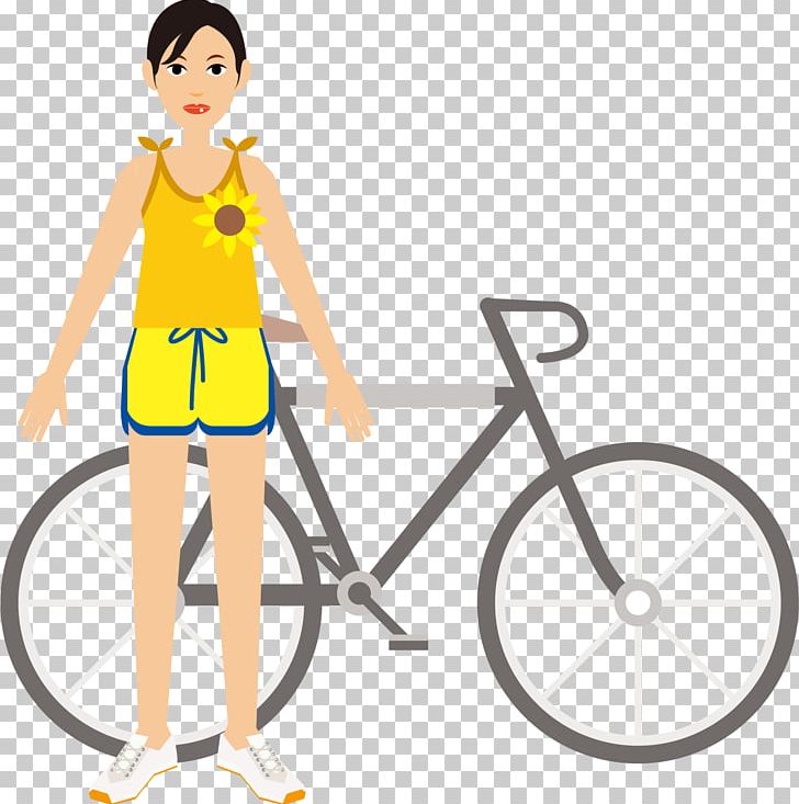 Cartoon Bicycle Cycling Illustration PNG, Clipart, Bicycle, Bicycle Accessory, Bicycle Frame, Bike Vector, Cartoon Free PNG Download