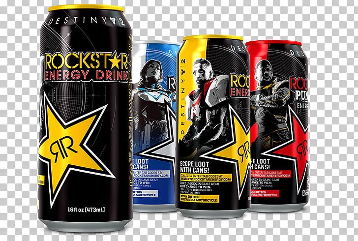 Destiny 2 Energy Drink Rockstar Activision Bungie PNG, Clipart, Activision, Aluminum Can, Beverage Can, Brand, Bungie Free PNG Download