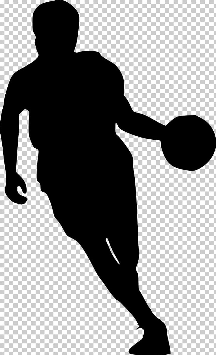 Basketball Silhouette Sport PNG, Clipart, Arm, Ball, Basketball, Black, Black And White Free PNG Download