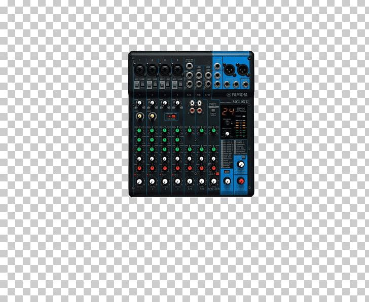 Microphone Audio Mixers Yamaha MG10XU Mixing Console Yamaha MG12 No. Of Channels:12 PNG, Clipart, Analog Signal, Audio Equipment, Display Device, Effects Processors Pedals, Electronic Component Free PNG Download