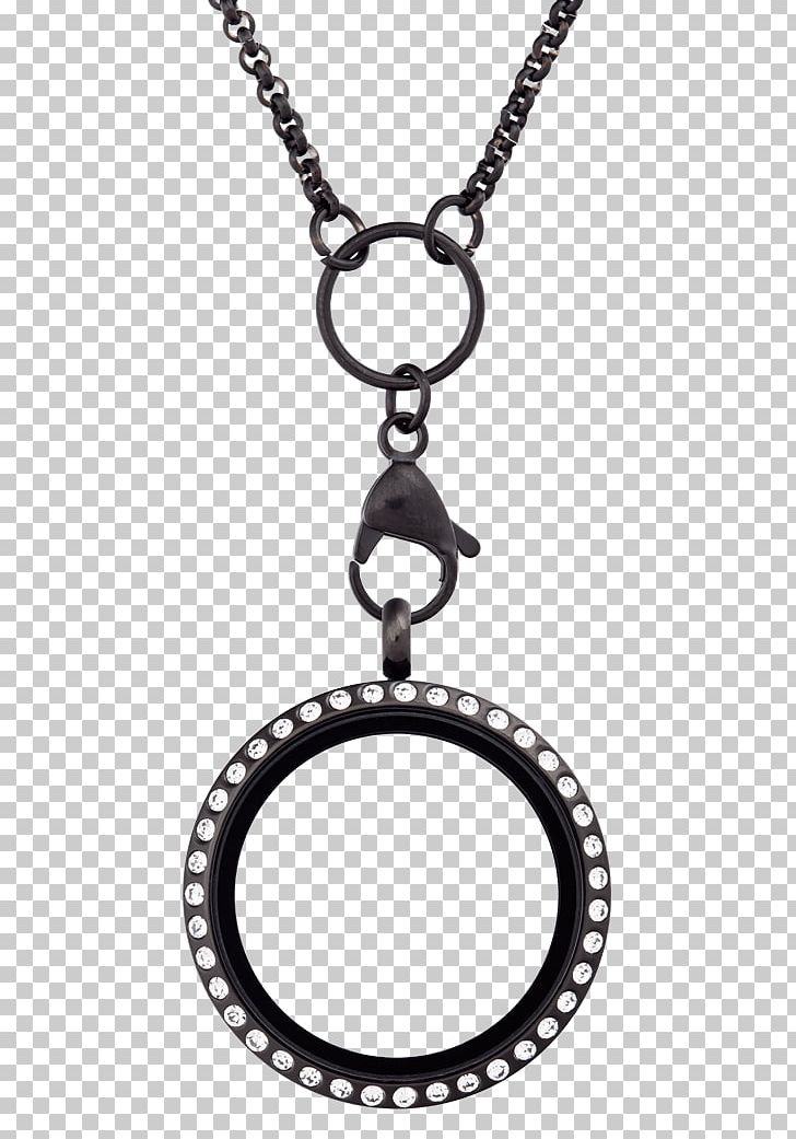 Locket Necklace Charm Bracelet Earring Jewellery PNG, Clipart, Black And White, Black Chain, Body Jewelry, Bracelet, Chain Free PNG Download