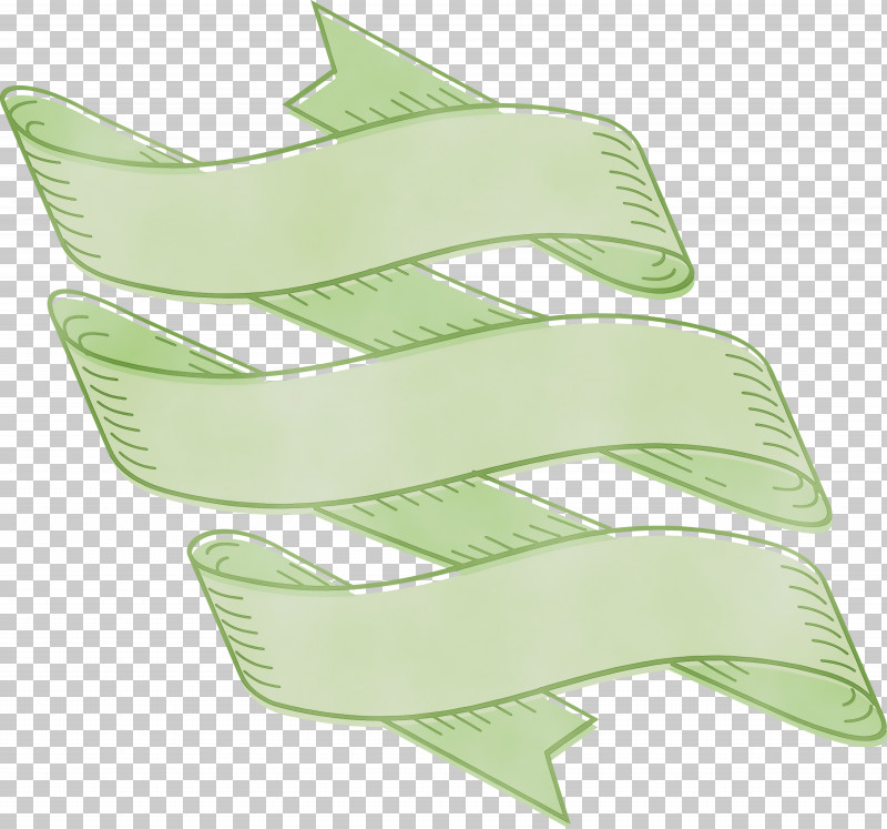 Green Leaf Wing PNG, Clipart, Green, Leaf, Multiple Ribbon, Paint, Ribbon Free PNG Download