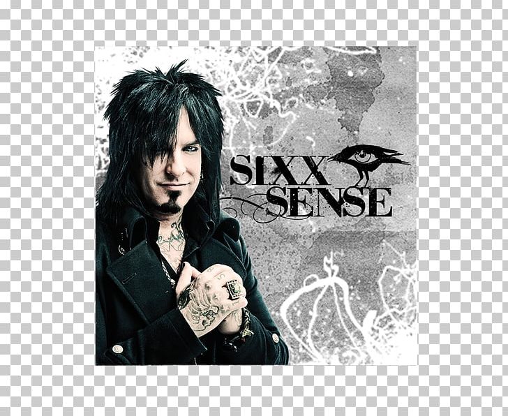 Album Cover Poster Black Hair Sixx Sense PNG, Clipart, Album, Album Cover, Black, Black And White, Black Hair Free PNG Download