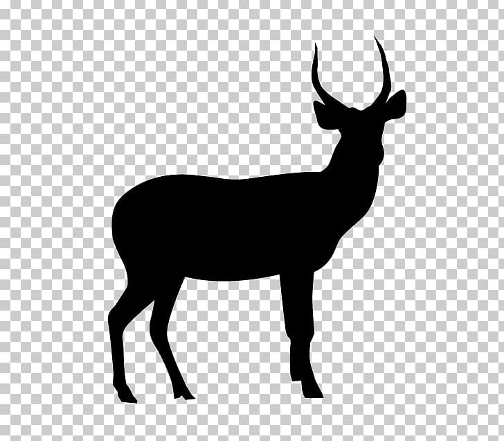 Deer Elk Silhouette PNG, Clipart, Animals, Antelope, Antler, Autocad Dxf, Black And White Free PNG Download