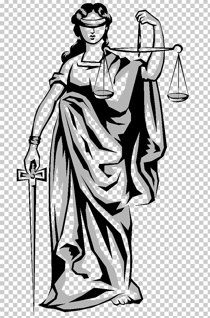 Lady Justice Drawing Measuring Scales PNG, Clipart, Artwork, Black And White, Blindfold, Clothing, Costume Free PNG Download