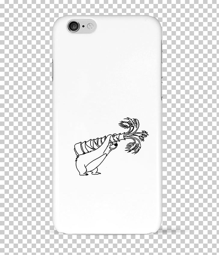 Baloo White Drawing Tote Bag PNG, Clipart, Animal, Art, Bag, Baloo, Black Free PNG Download