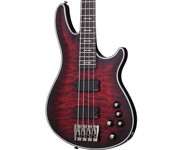 Bass Guitar Schecter Guitar Research Schecter C-1 Hellraiser Neck-through PNG, Clipart, Acoustic Electric Guitar, Double Bass, Guitar Accessory, Musical Instrument, Musical Instruments Free PNG Download