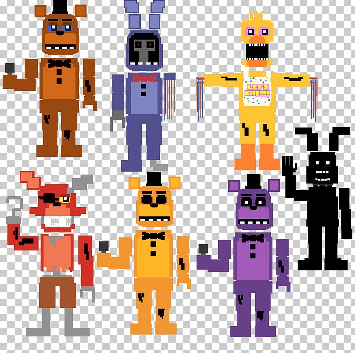 Five Nights At Freddy's 2 Five Nights At Freddy's: Sister Location Five Nights At Freddy's 3 8-bit Animatronics PNG, Clipart, 8bit, Animatronics, Bit, Clip Art, Design Free PNG Download