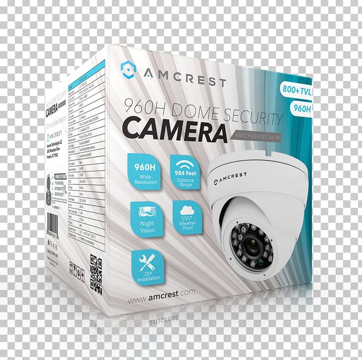 Camera Amcrest 960H 800+ TVL Dome Television Lines Night Vision Closed-circuit Television PNG, Clipart, Amcrest Ip2m841, Brand, Camera, Closedcircuit Television, Display Resolution Free PNG Download