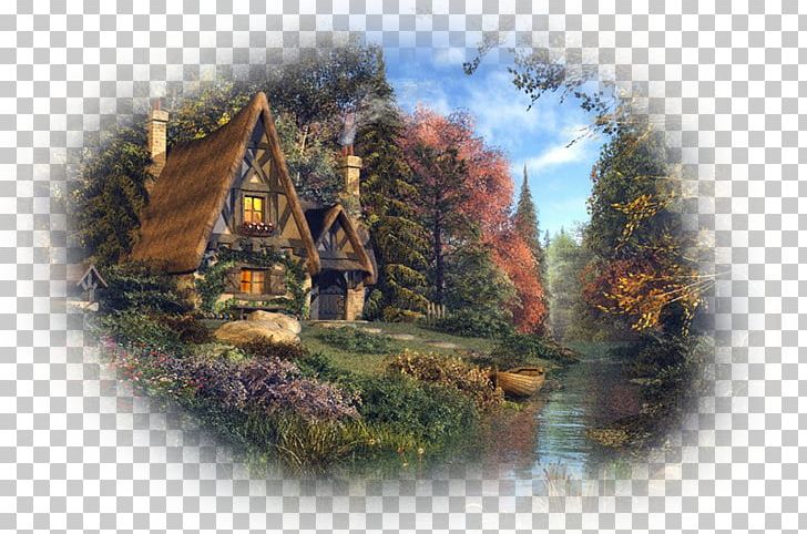 Cottage Jigsaw Puzzles Painting Artist PNG, Clipart, Art, Artist, Christmas Cottage, Computer Wallpaper, Cottage Free PNG Download