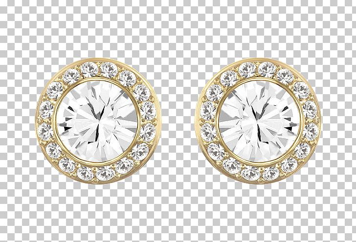 Earring Swarovski AG Gold Plating Jewellery Crystal PNG, Clipart, Body Jewelry, Cat Ear, Colored Gold, Diamond, Diamond Earrings Free PNG Download