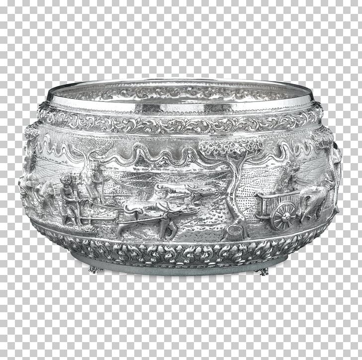 Household Silver Bowl Burmese Language Tableware PNG, Clipart, Antique, Artifact, Bowl, Burma, Export Free PNG Download