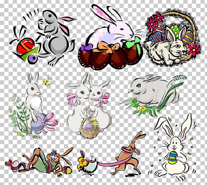 Rabbit Easter PNG, Clipart, Animals, Area, Art, Artwork, Cartoon Free PNG Download