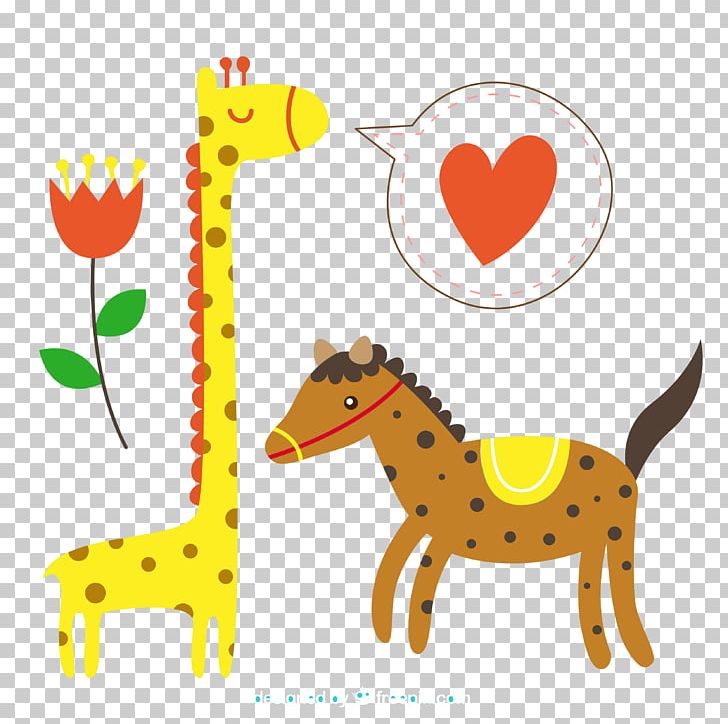 Giraffe Horse PNG, Clipart, Animal, Animals, Ballo, Black And White, Boy Cartoon Free PNG Download