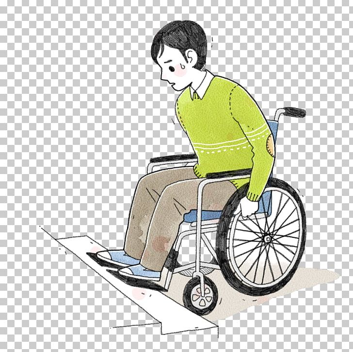 Wheelchair Disability Sitting PNG, Clipart, Bicycle Accessory, Body, Business Man, Cartoon, Child Free PNG Download