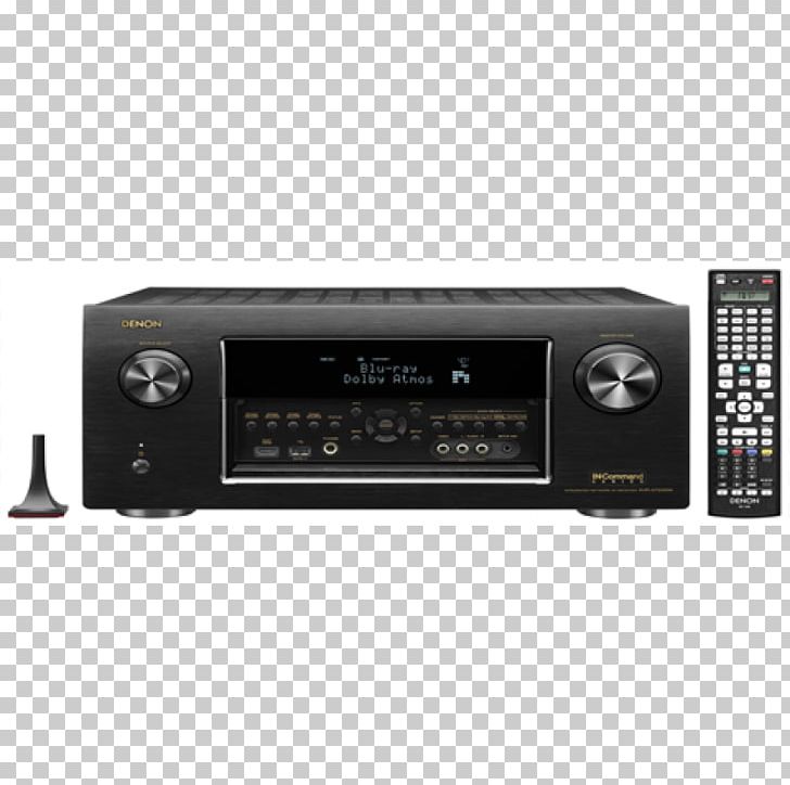 AV Receiver Denon AVR-X7200W 4K Resolution Home Theater Systems PNG, Clipart, 4k Resolution, Amplifier, Atmos, Audio Equipment, Electronic Device Free PNG Download