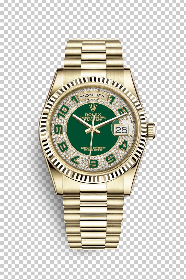 Rolex Day-Date Watch Gold Rolex President Perpetual Day-Date PNG, Clipart, Bracelet, Brand, Brands, Colored Gold, Diamond Free PNG Download