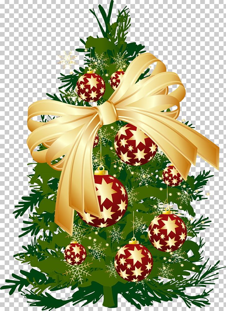 Christmas Tree Pine Gift Gold PNG, Clipart, Christmas, Christmas Decoration, Christmas Ornament, Christmas Tree, Color Free PNG Download