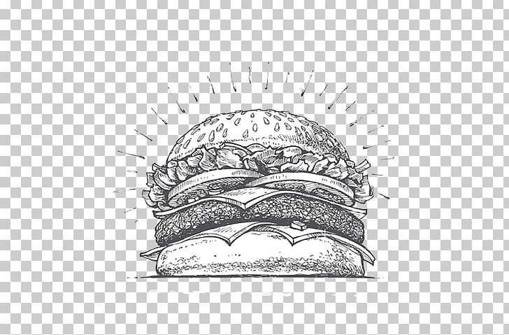 Hamburger American Cuisine Beer Cheeseburger Patty PNG, Clipart, American Cheese, Artwork, Beer, Black And White, Bun Free PNG Download