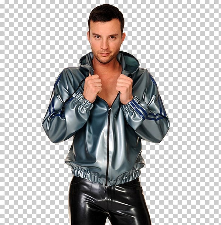 Leather Jacket Robe Hoodie Tracksuit PNG, Clipart, Champion, Clothing, Coat, Collar, Hood Free PNG Download