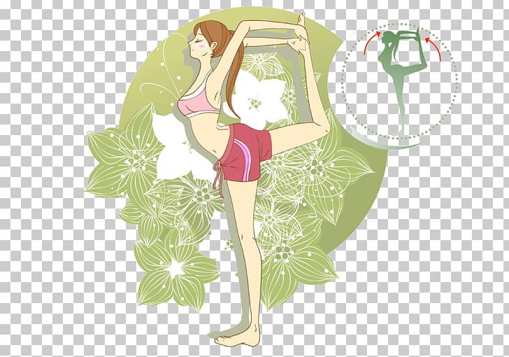 Cartoon Yoga Bijin PNG, Clipart, Art, Bikini, Bishu014djo, Blue, Bodybuilding Free PNG Download