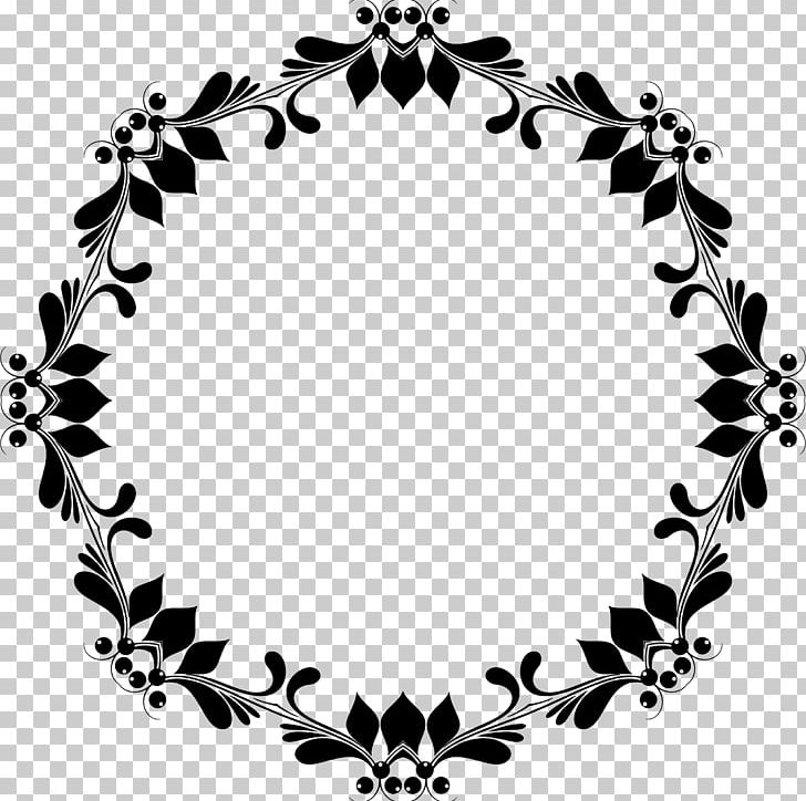 Frames Floral Design PNG, Clipart, Art, Art Design, Black And White, Branch, Cdr Free PNG Download