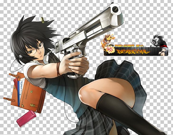 Anime Girls With Guns Firearm Manga Art PNG, Clipart, Anime, Art, Babe, Black Hair, Cartoon Free PNG Download