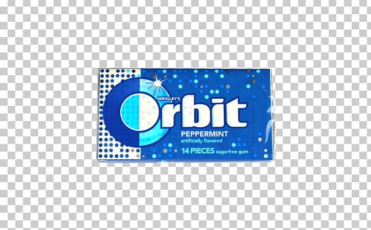 Chewing Gum Peppermint Orbit Mentha Spicata PNG, Clipart, Blue, Brand, Bubble Gum, Chewing, Chewing Gum Free PNG Download